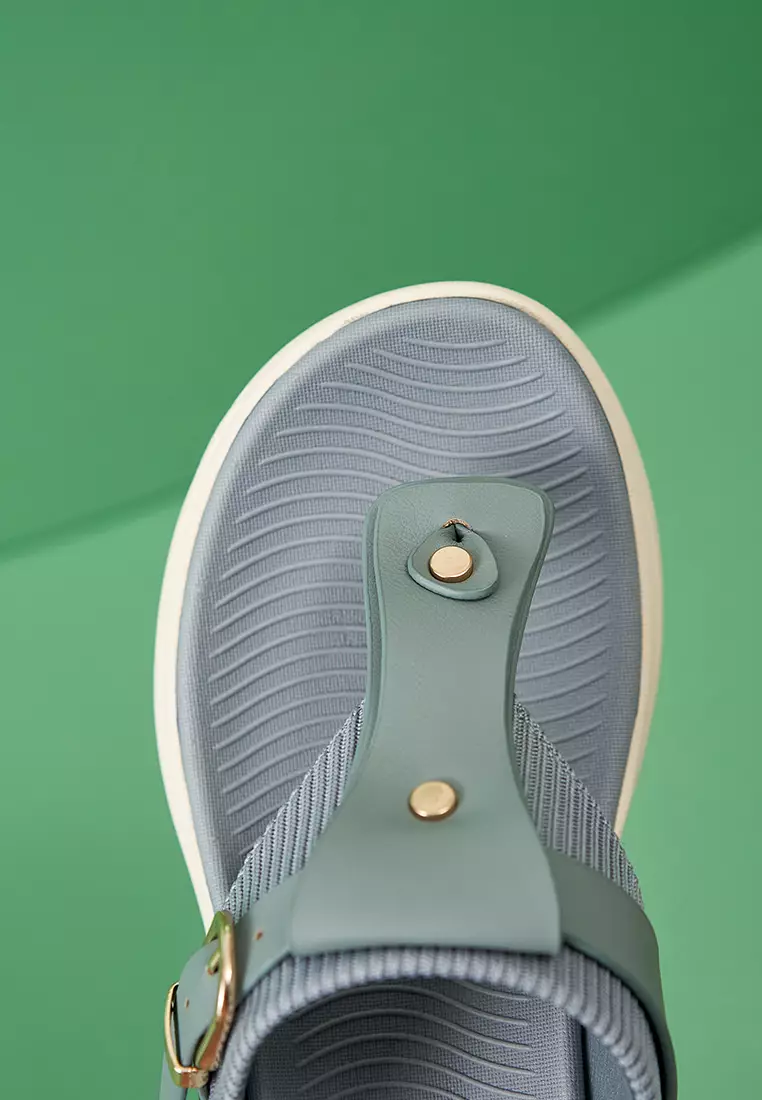 5CM Buckle Strap Flip Flops ALM398-2