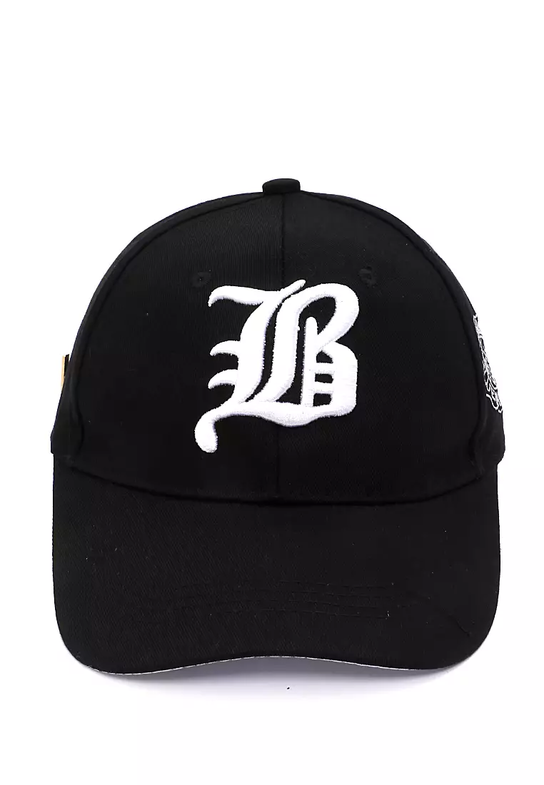 Drsh Topi Baseball Unisex Casual Resizable Strap Comfortable Material Cotton ORIGINAL - Black White