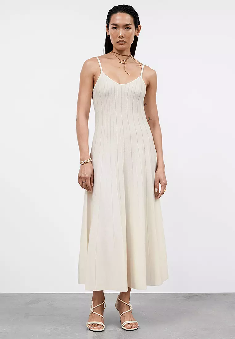 Buy & Other Stories Pleated Strappy Midi Dress 2026 Online | ZALORA