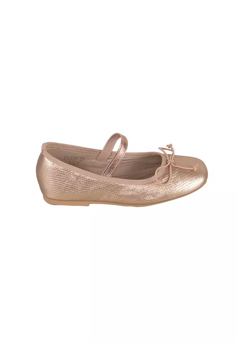 Discount on Meet My Feet  shoes - SKU: Meet My Feet Faith -Toddlers To Kids Ballet Flats For Girls