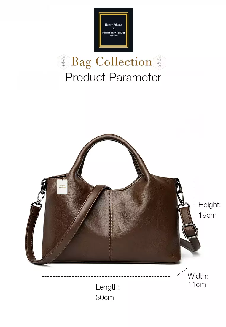 Textured Faux Leather Three Way Handbag JW HD-3918.a