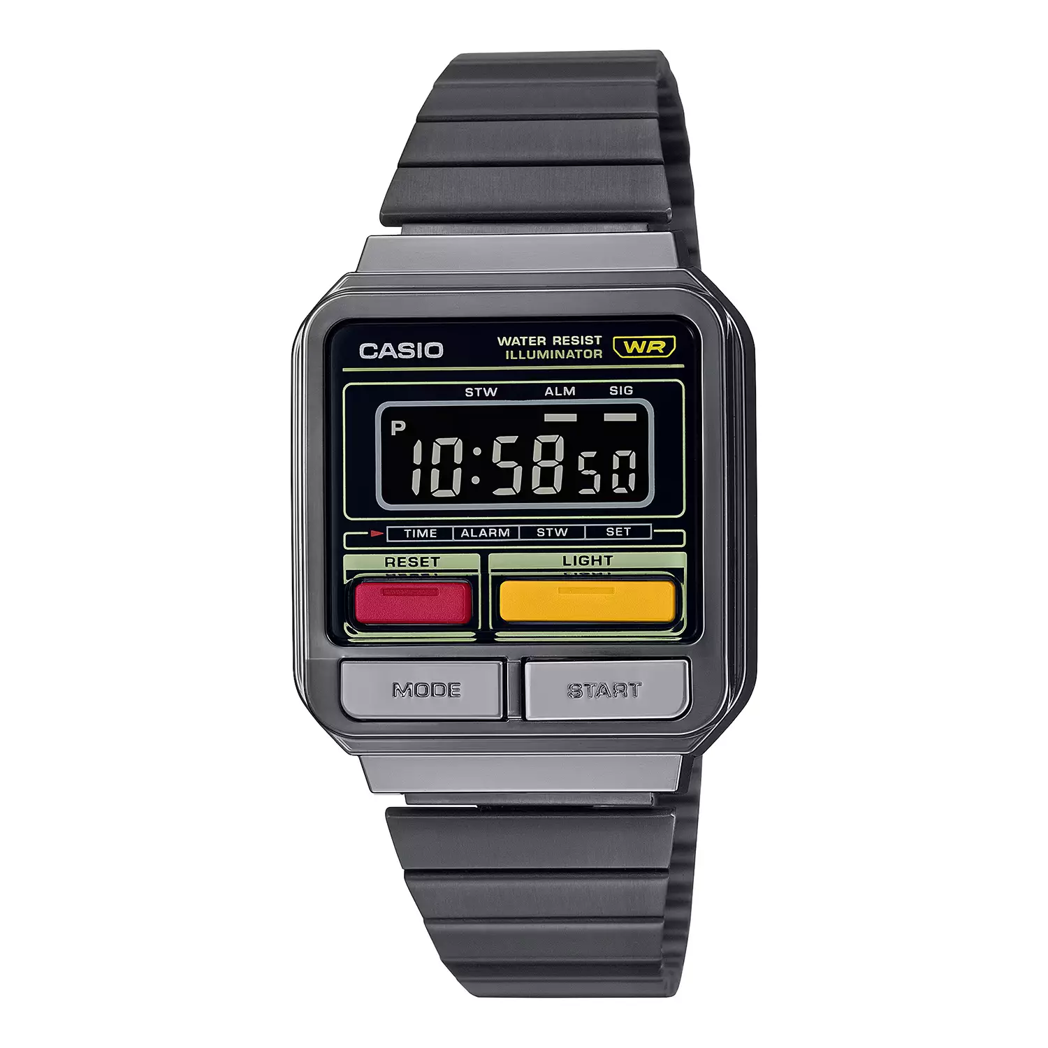 Jual Casio Casio Vintage Jam Tangan Digital Unisex Grey Tone