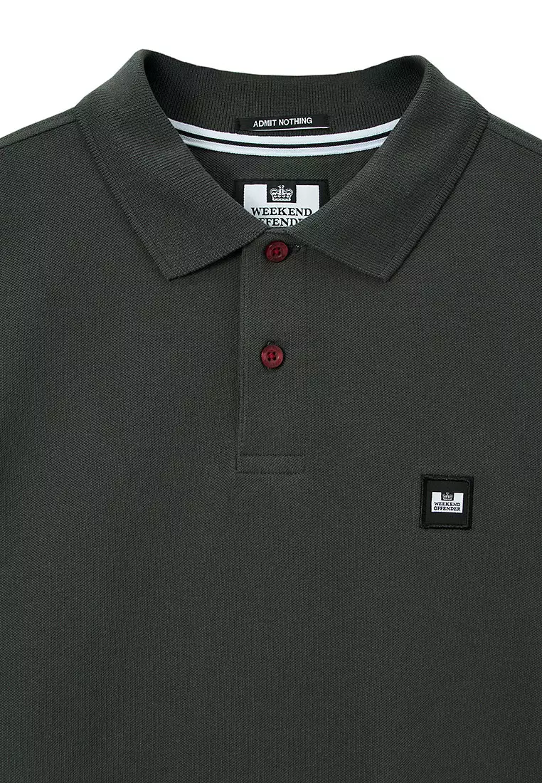 MENS CYCLONE CANEIROS BADGE POLO