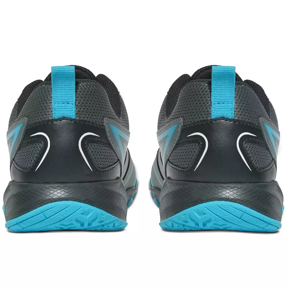 Eagle Odyssey Sepatu Badminton Warna Abu Tua Hitam