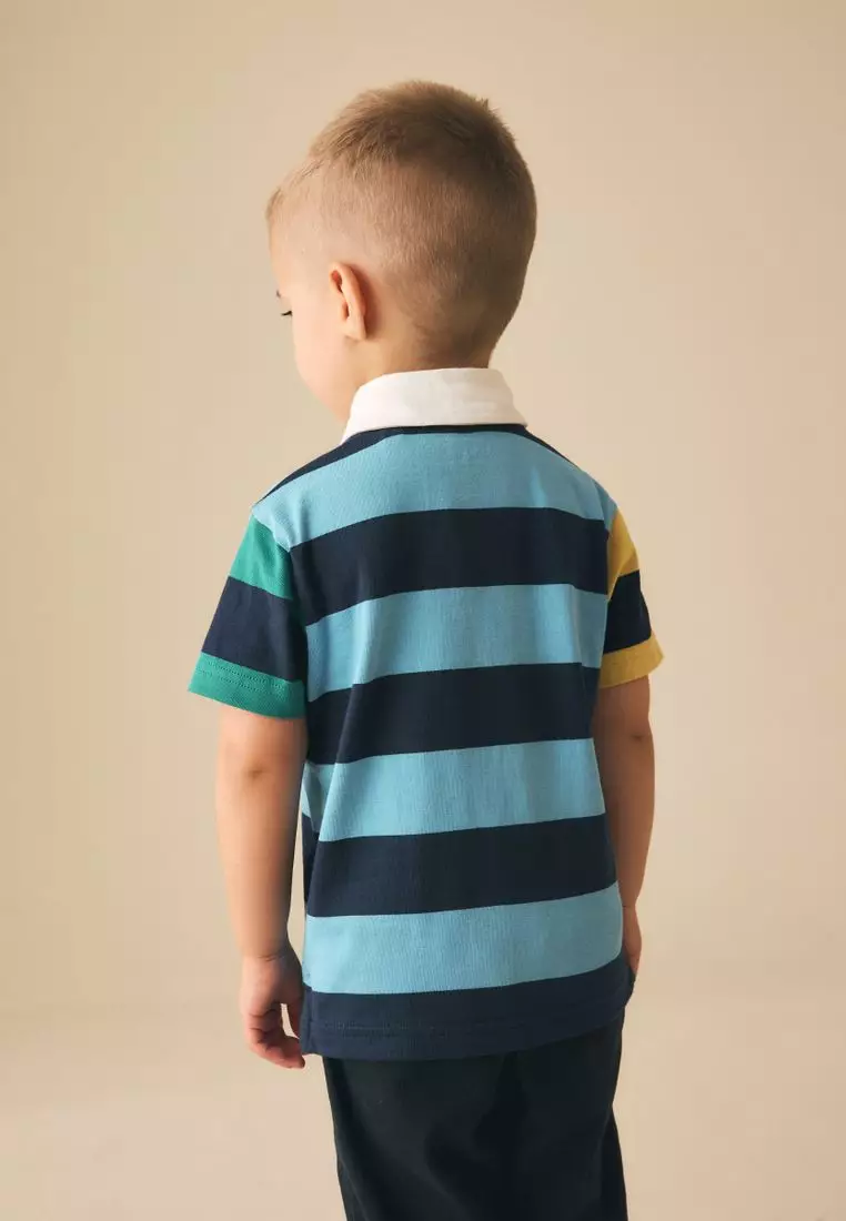 Short Sleeve Rugby Polo Shirt Standard