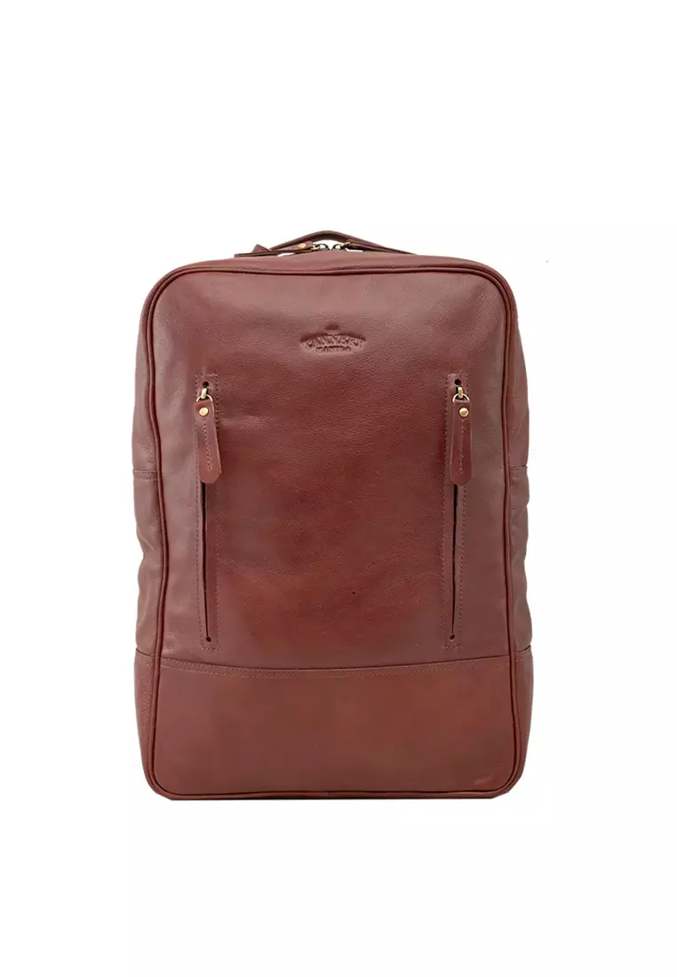 Leather best sale backpack philippines