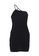 London Rag black Ruched Bodycon Mini Dress in Black 778E9AA891DDC8GS_5