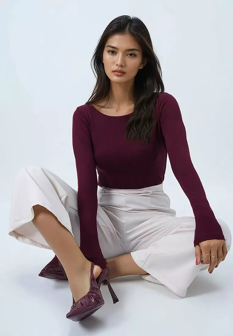 Boat Neck Blouse