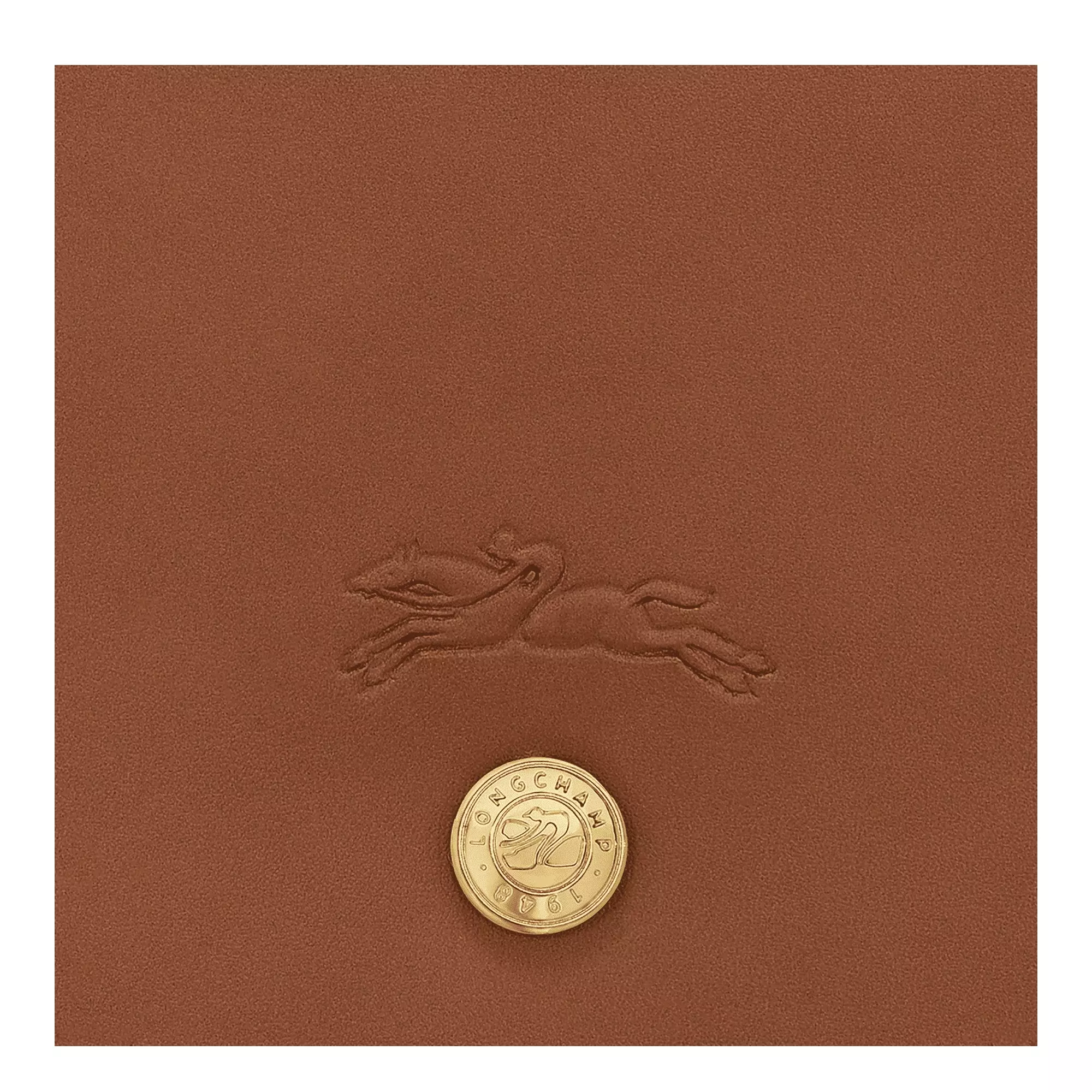 Epure S Crossbody Bag in Leather - Brown Cognac