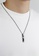 CELOVIS black CELOVIS - Angus Vertical Twisted Engravable Bar Pendant Necklace in Black 2ACDDAC9B39A30GS_2