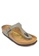 Birkenstock grey Gizeh Birko-Flor Nubuck Sandals BI090SH61HNIMY_3