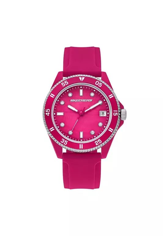Rosencrans Sport Luxe Red Silicone Strap Analog Watch SKC-SR6308