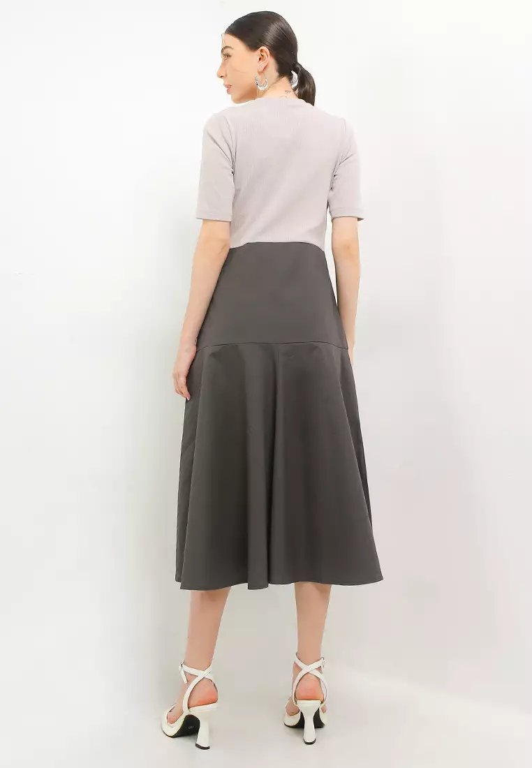 90S Hika Combination Dress