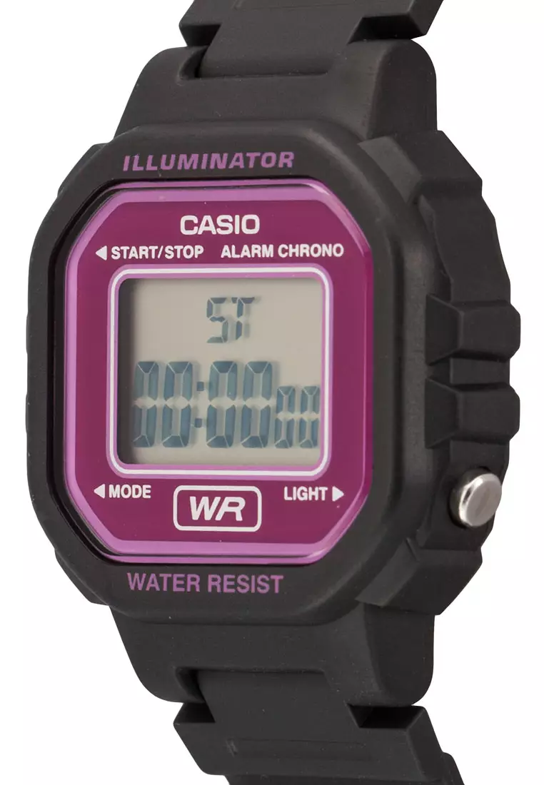 Jam Tangan Digital LA-20WH-4ADF- Hitam Ungu