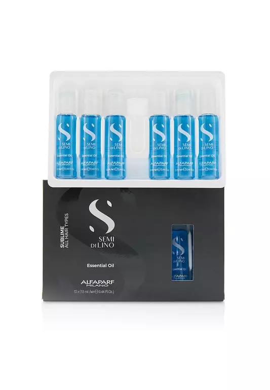 Alfaparf - Semi Di Lino Sublime Essential Oil (All Hair Types) 12x13ml/0.44oz