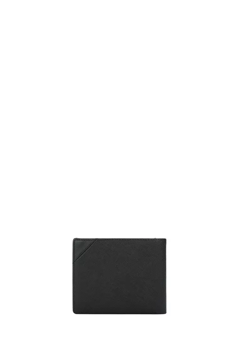 Gallion-A Centre Flap Wallet With Coin Compartment