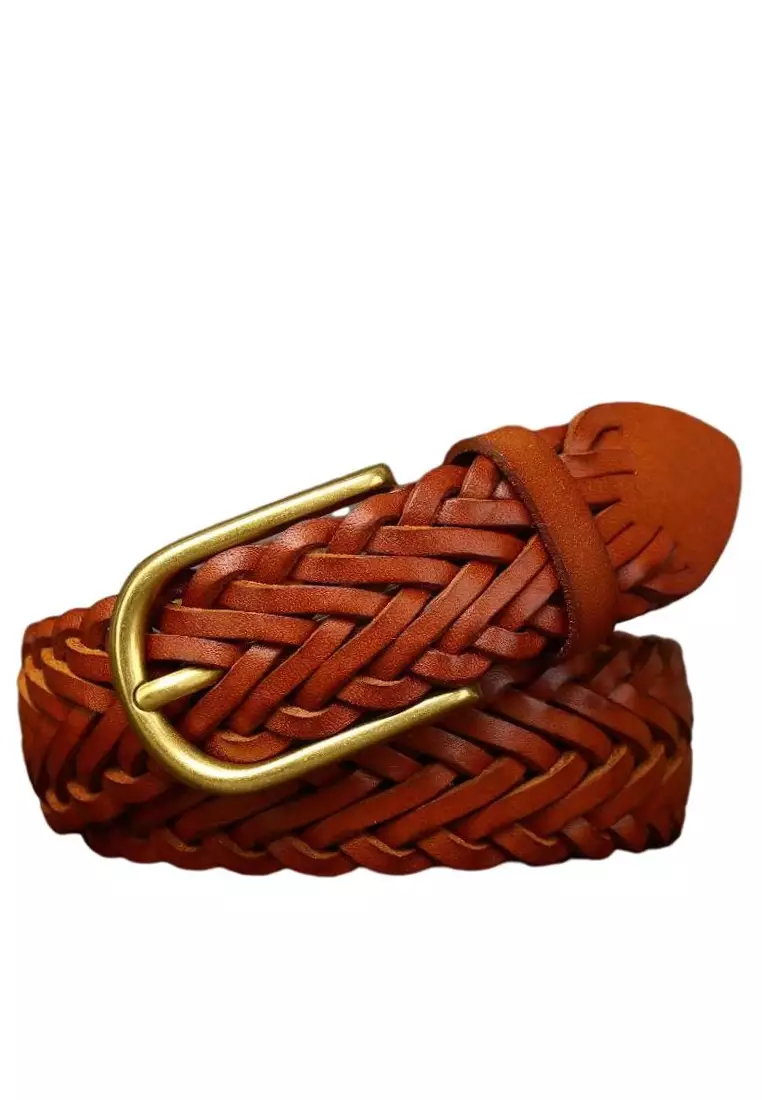 Tommy Hilfiger Men's Braided Belt, Tan - Stretch, 30 : :  Clothing, Shoes & Accessories