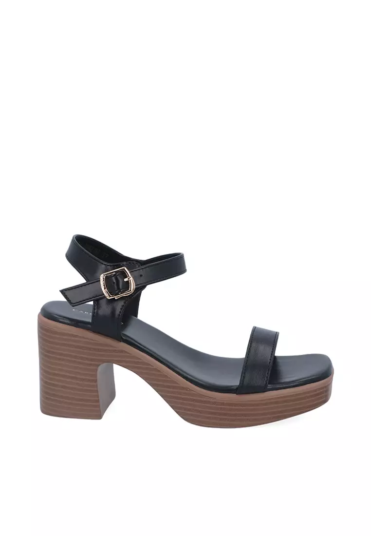 Discount on Carlo Rino  shoes - SKU: Black Arwen Heeled Sandals