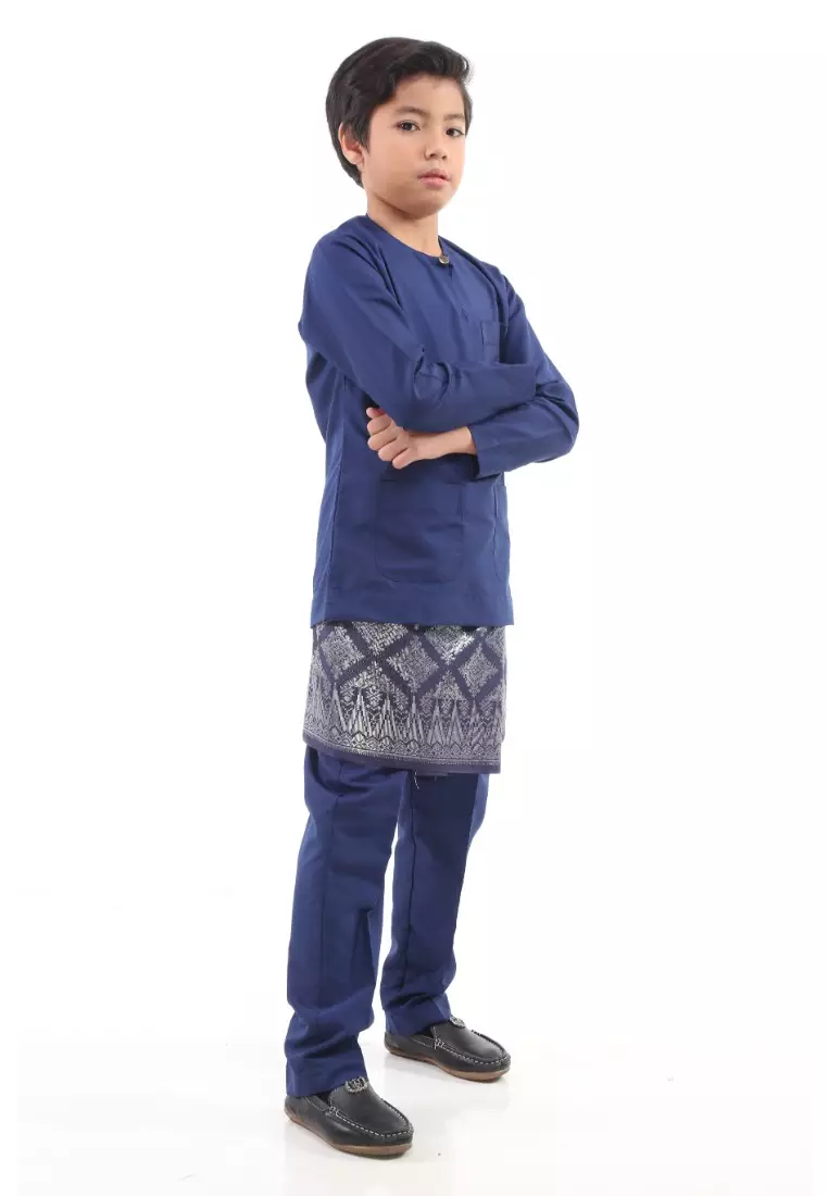 Baju Melayu Moden Teluk Belanga For Kids