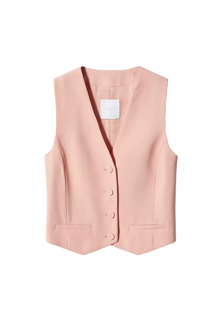 Buttons Suit Waistcoat