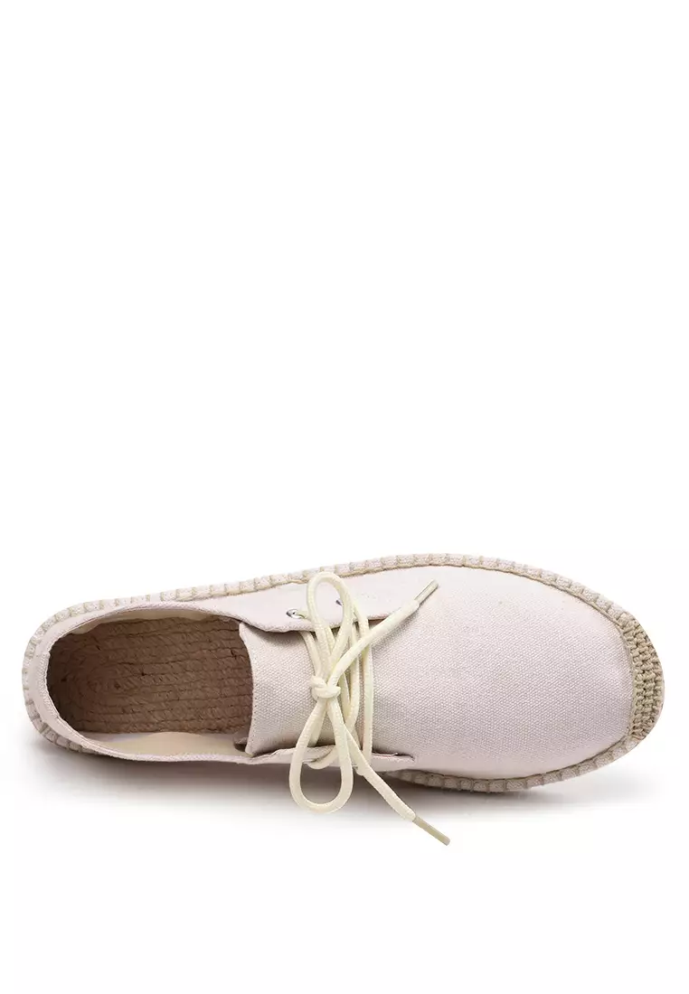 Lace Up Canvas Espadrilles QZ-S55