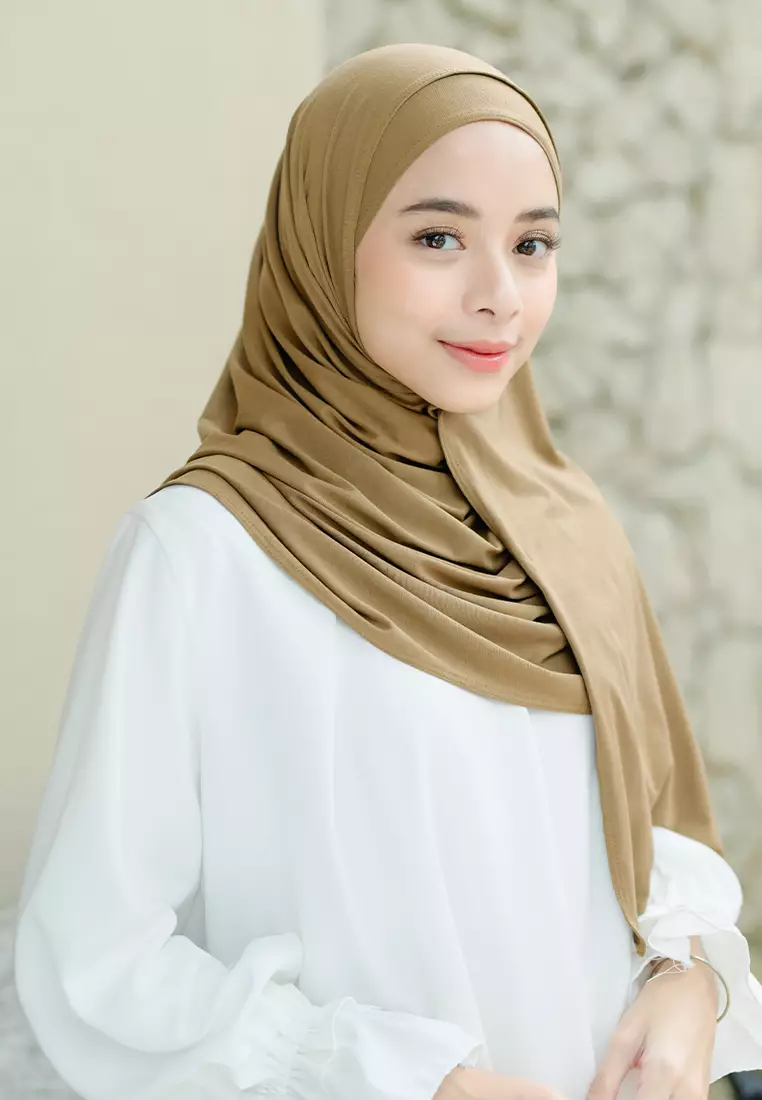 Tana Shawl Olive Sheen