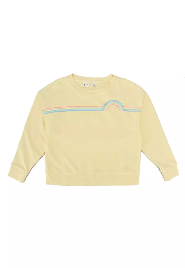 Gap rainbow deals sweatshirt