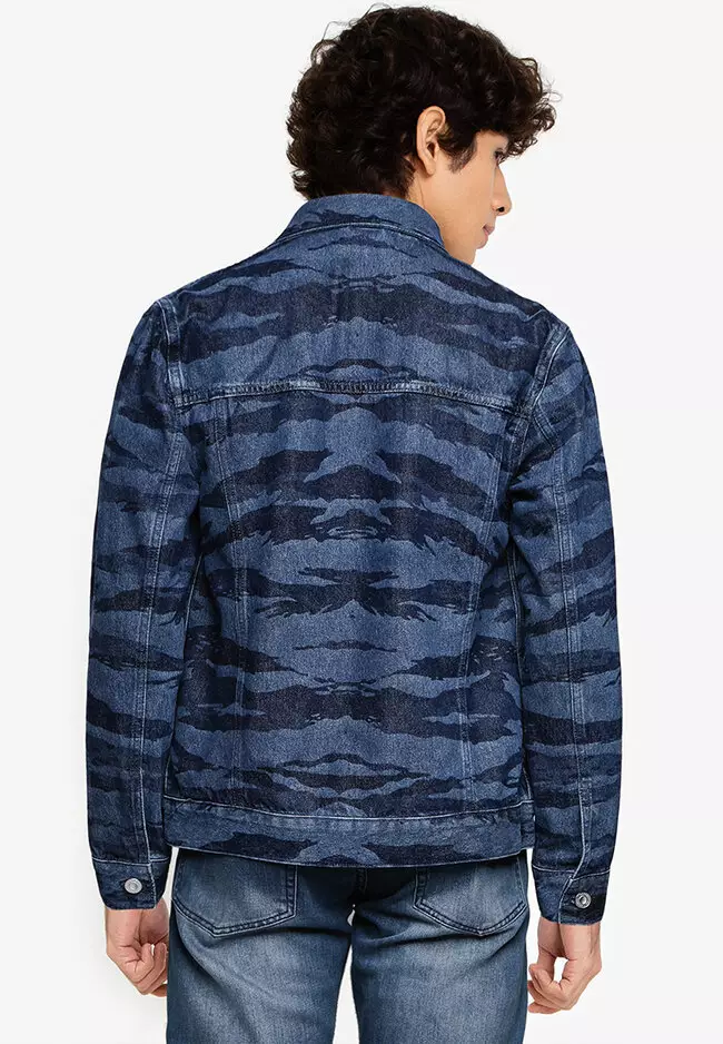 French connection womens cheap denim jacket