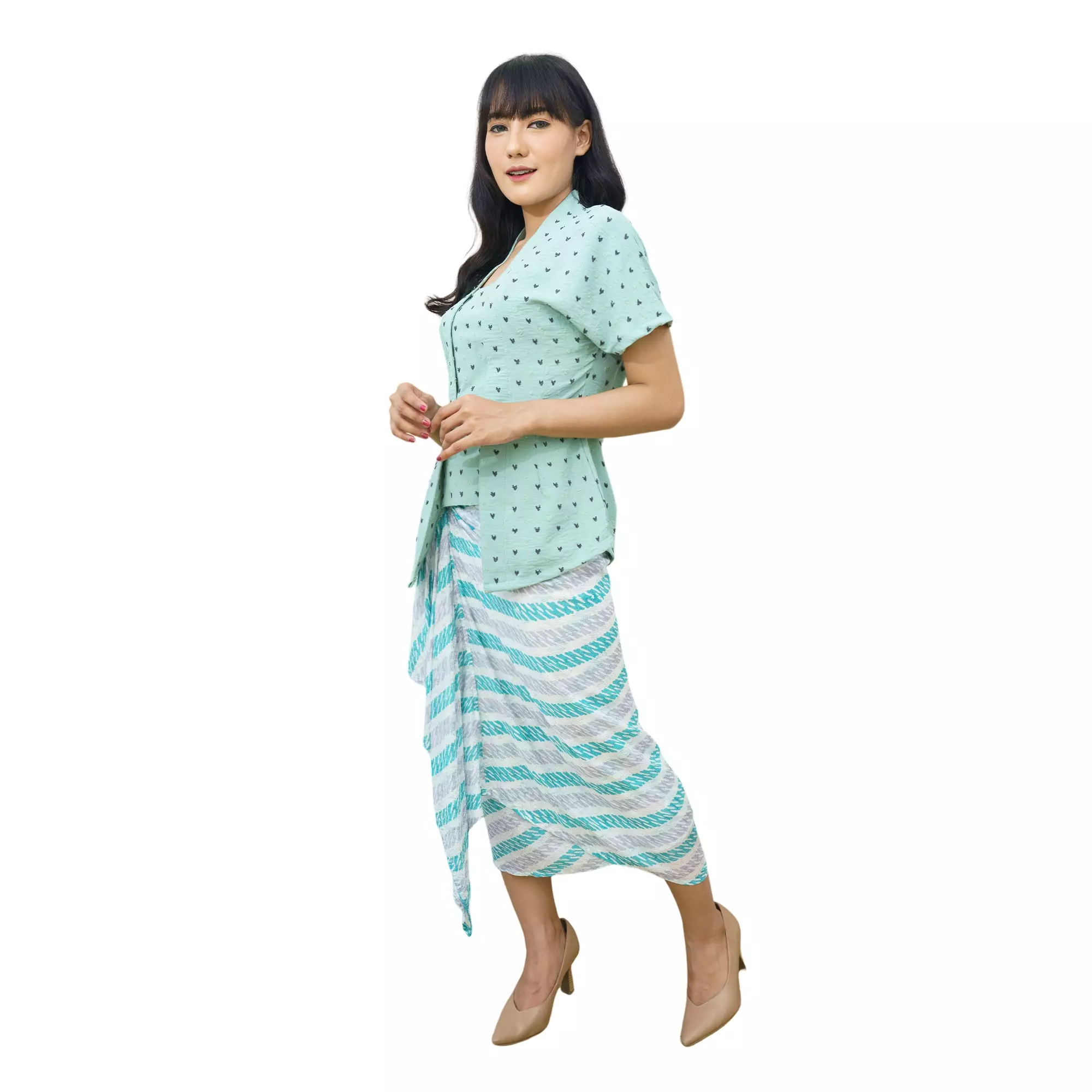 Rok Lilit Batik Wanita - Bawahan Batik - Bhatara Batik Amandara Skirt - Rok Batik Etnik Modern
