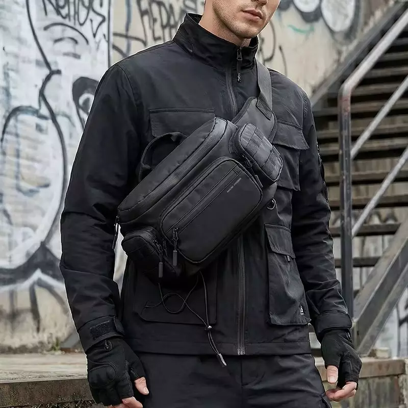 Mark Ryden MR482 Tas Selempang Tas Pinggang Pria Crossbody Waist Bag