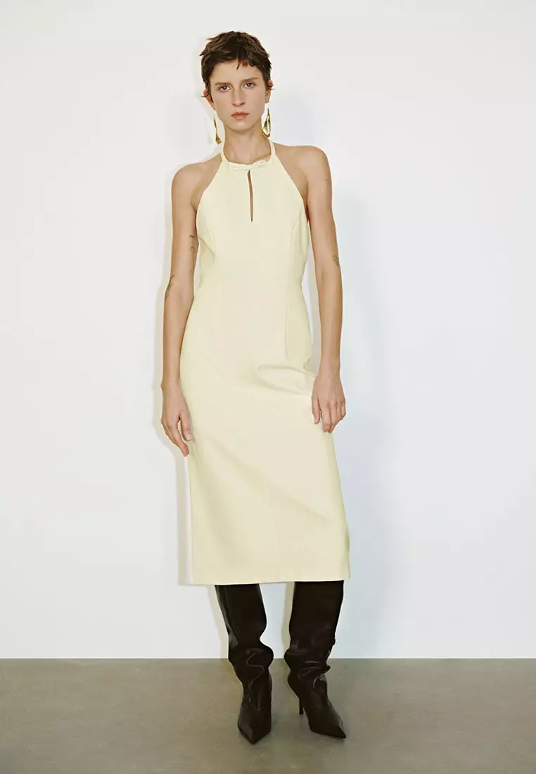 Buy Urban Revivo Halter Neck Straight Dresses Online | ZALORA Malaysia