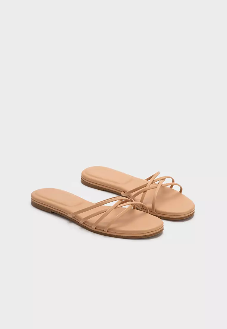 MULTI-STRAP FLAT SLIDES WITH CLOUDFOAM INSOLE