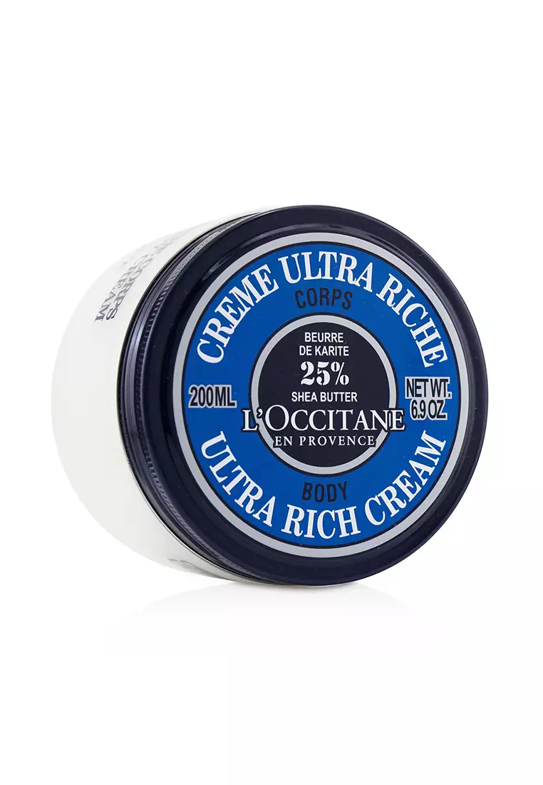 Buy L'Occitane L'OCCITANE Shea Butter Ultra Rich Body Cream 200ml/7oz Online ZALORA Malaysia