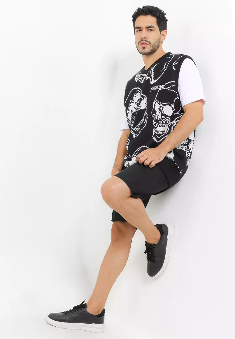 Fracture Sweater Vest