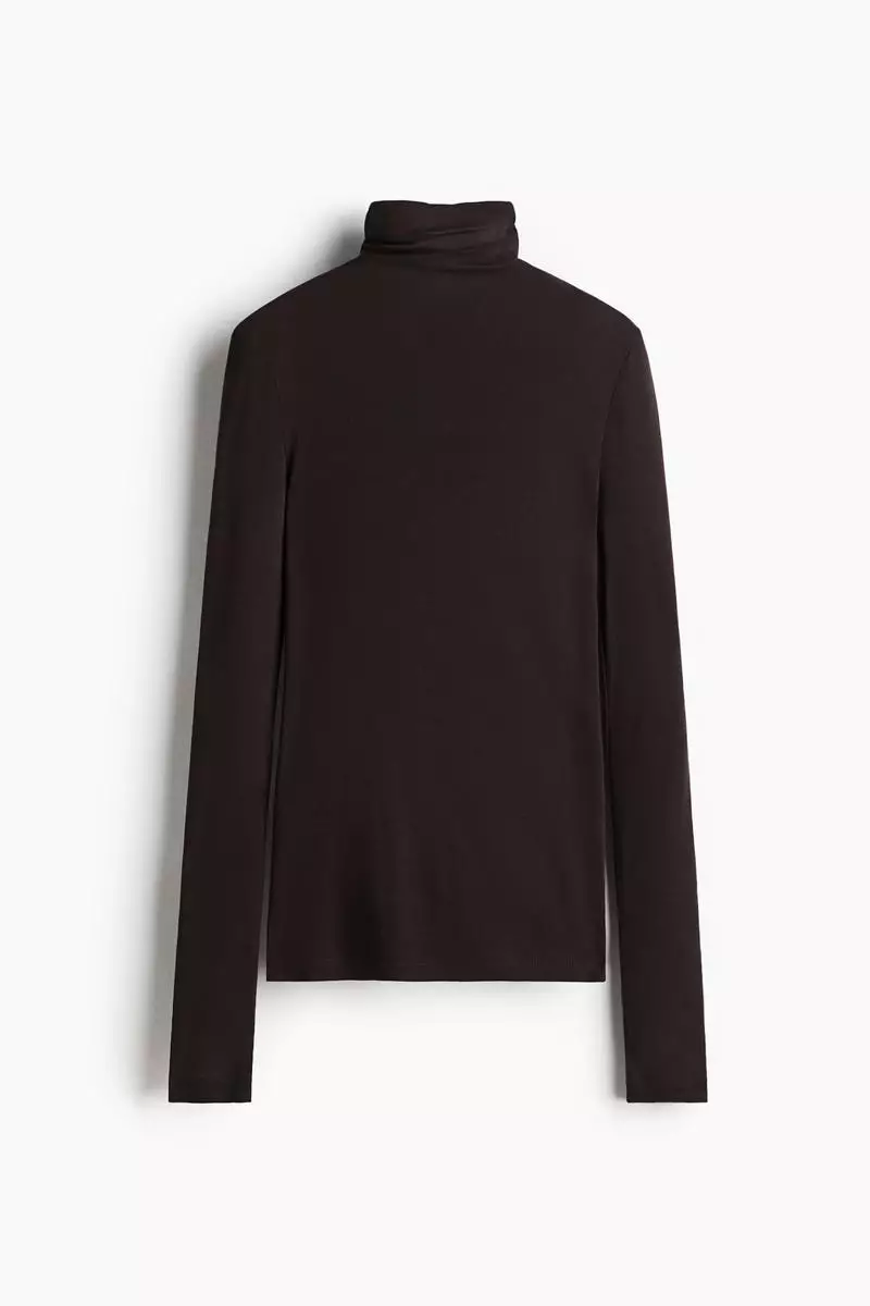 Buy H&M Pima cotton turtleneck top 2025 Online ZALORA