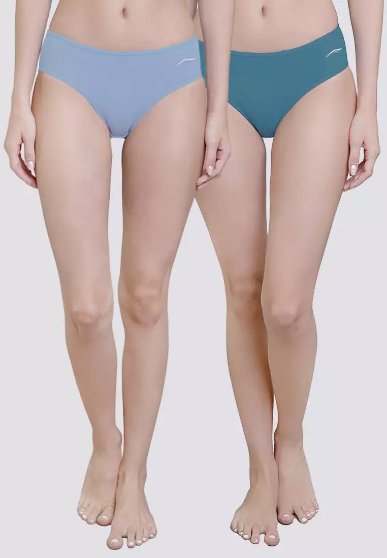 Buy Barbizon Sporty Nude Empress 6-in-1 Pack Midwaist Bikini Panties  Underwear For Women 2024 Online