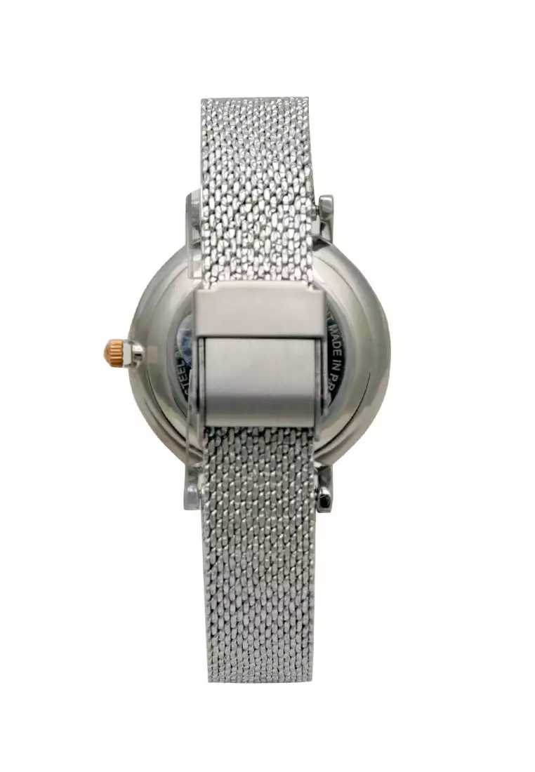 Daniel Klein Jam Tangan Wanita - Silver Rosegold - Stainless Steel - DK12058-5