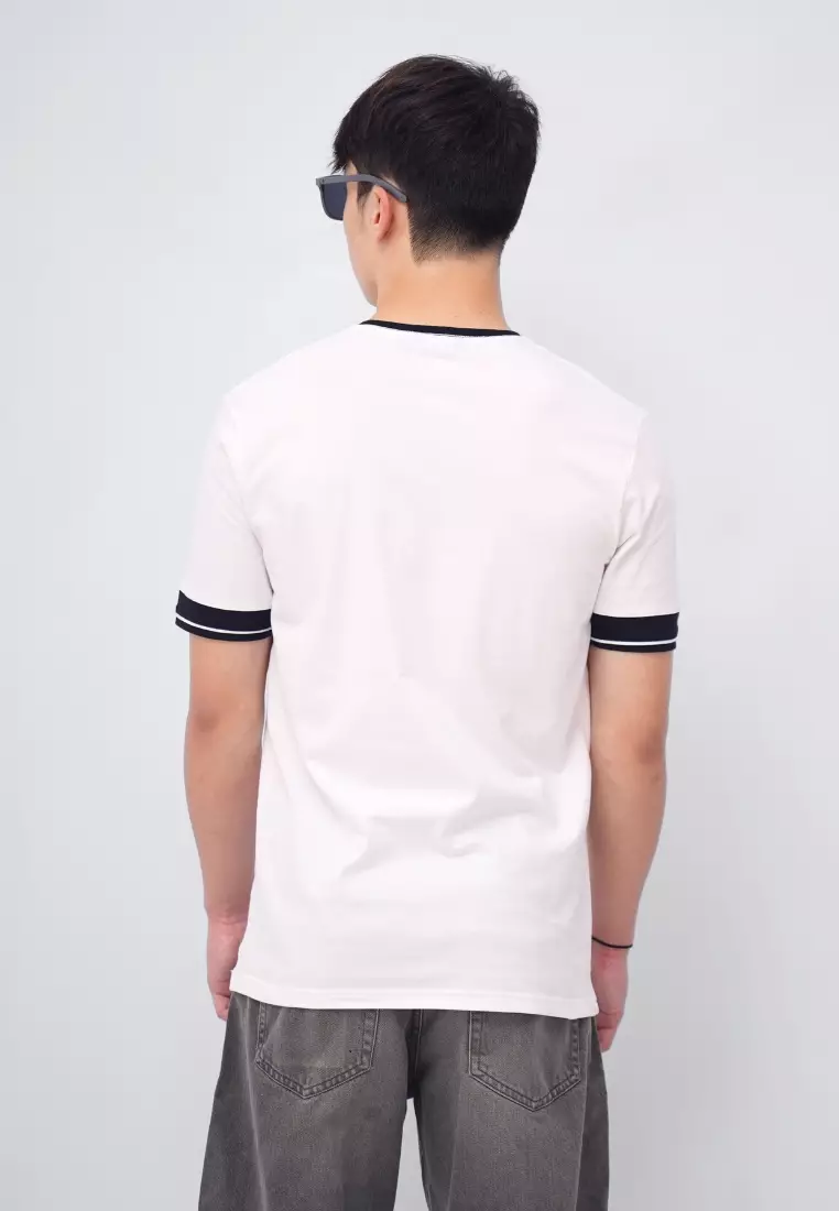 Ryusei Tshirt Takatsuki Button CMB White