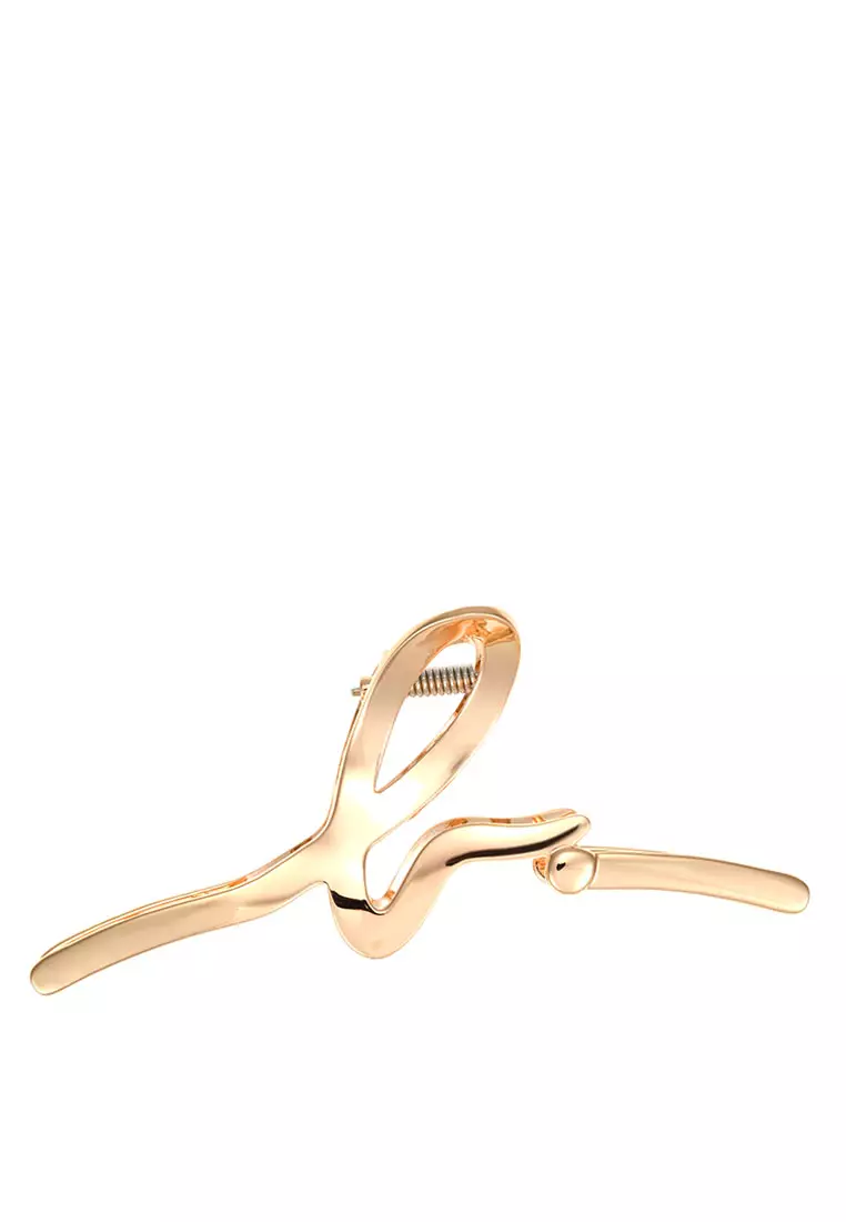 B Logo Claw Hair Clip