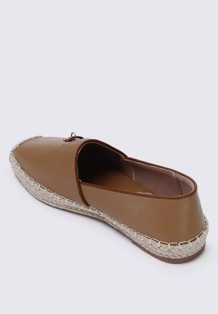 My Ballerine Roberta Comfy Espadrilles In Brown