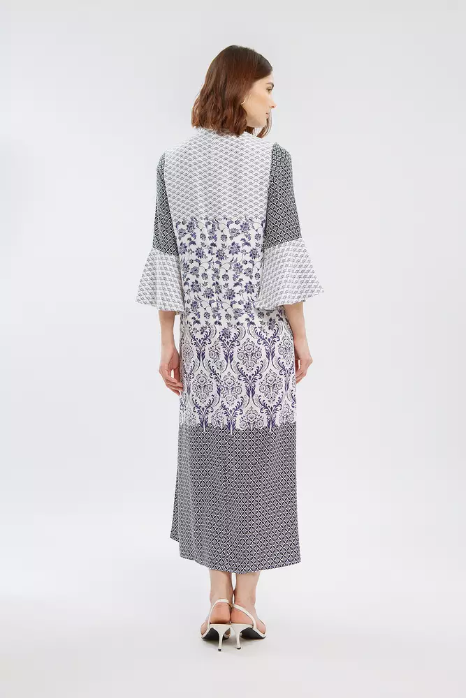 Minimal Bintang Dress Blue White