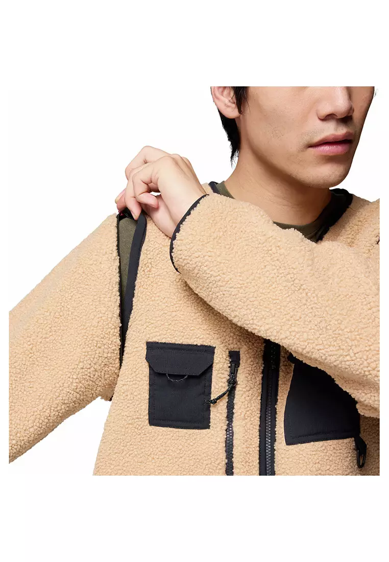 Columbia Men's Granite Point™ Convertible Fleece - Canoe/Black