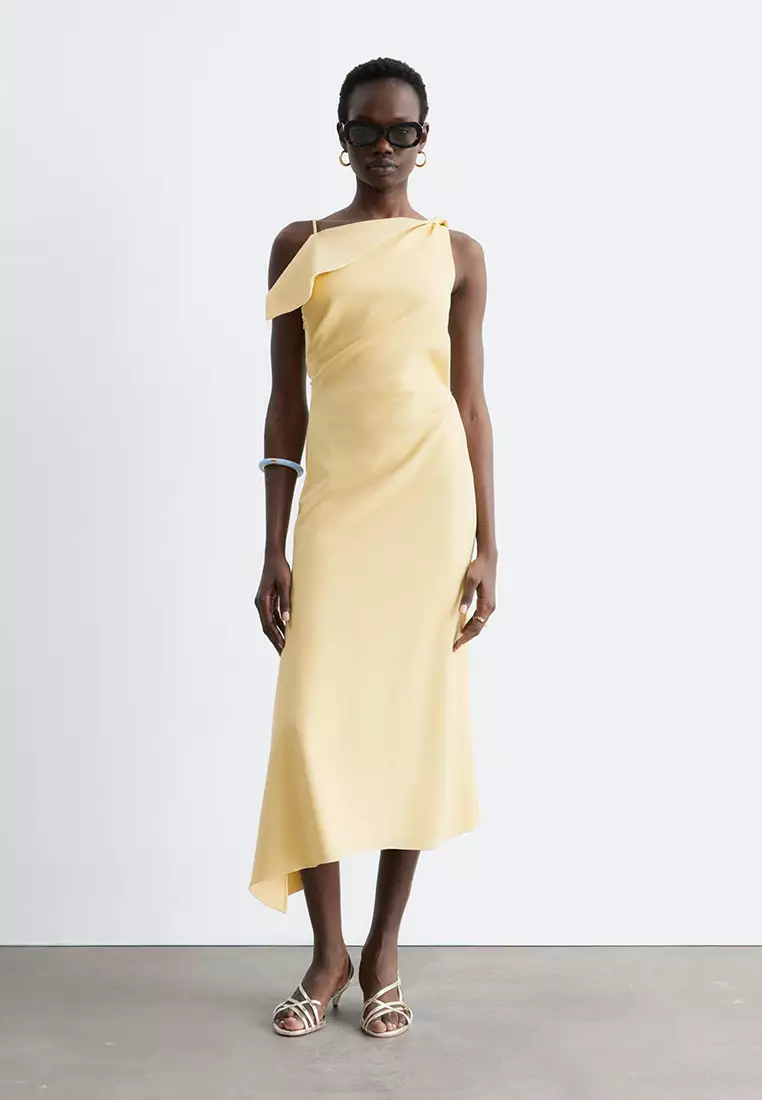 Twist-Strap Maxi Dress