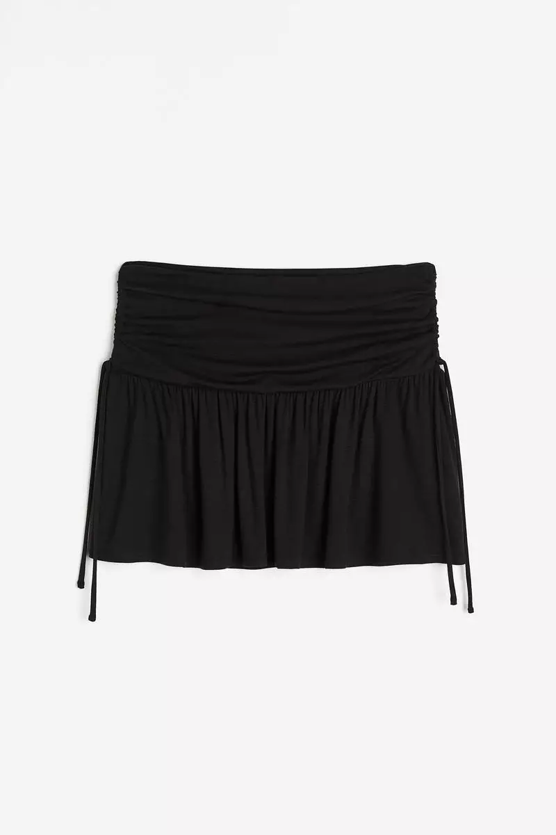 Buy H&M Drawstring-detail jersey skirt 2025 Online | ZALORA