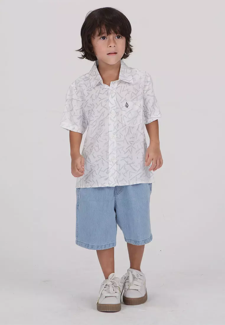 KSH GUSTO SHORT SLEEVE SHIRT WHITE