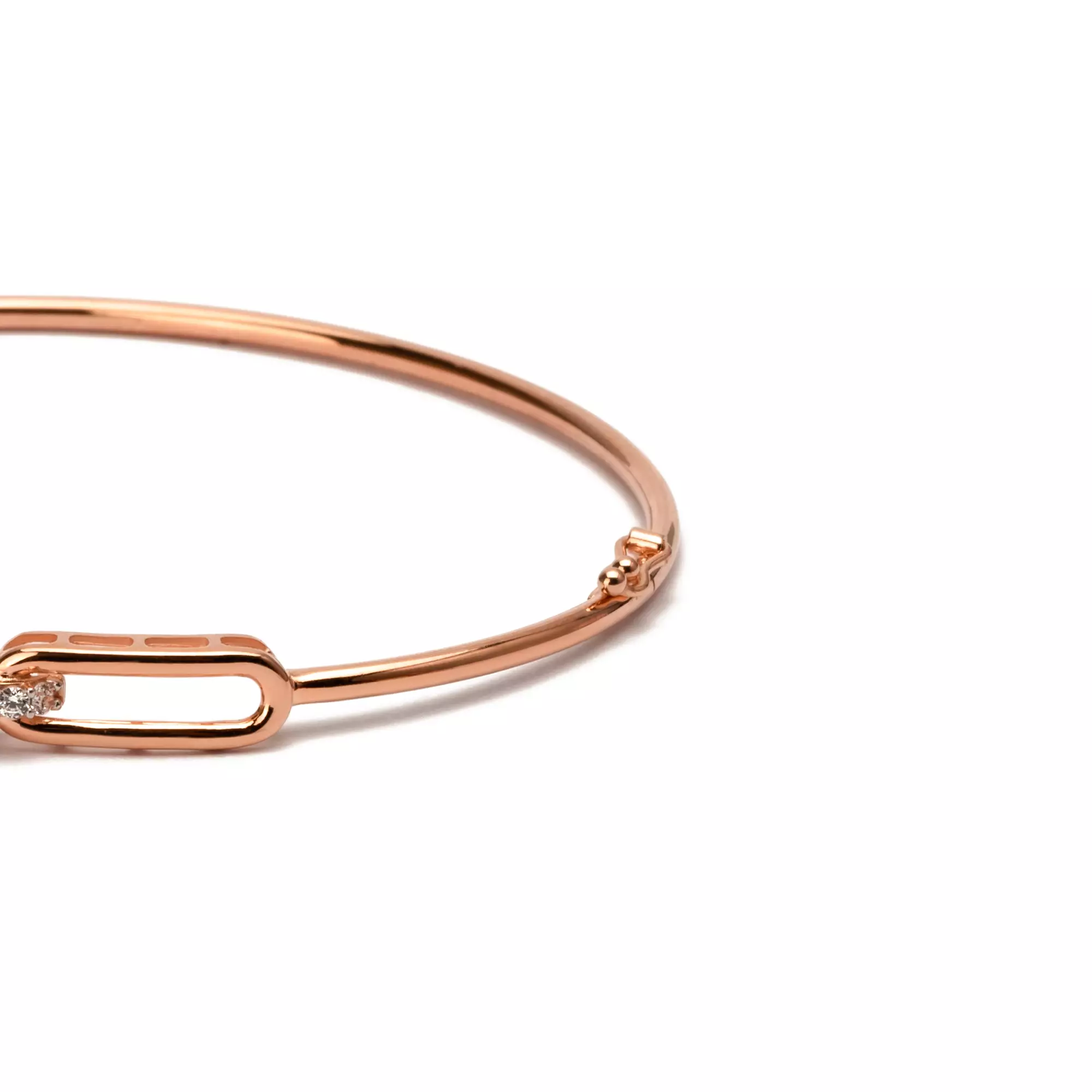 Gelang Emas 8K - Mila Gold Bangle - Tally Collection - Juene Jewelry