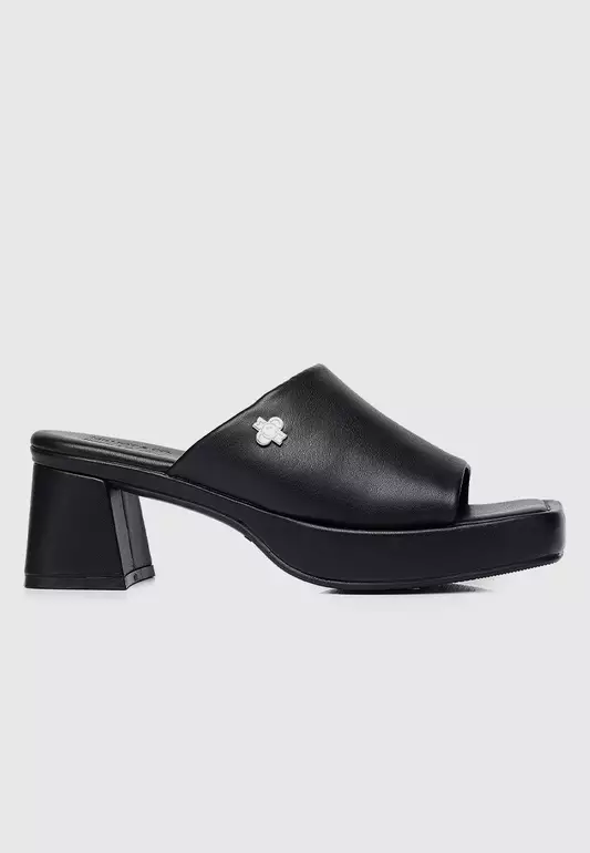 MC X SMILEY Happiness Platform Mules
