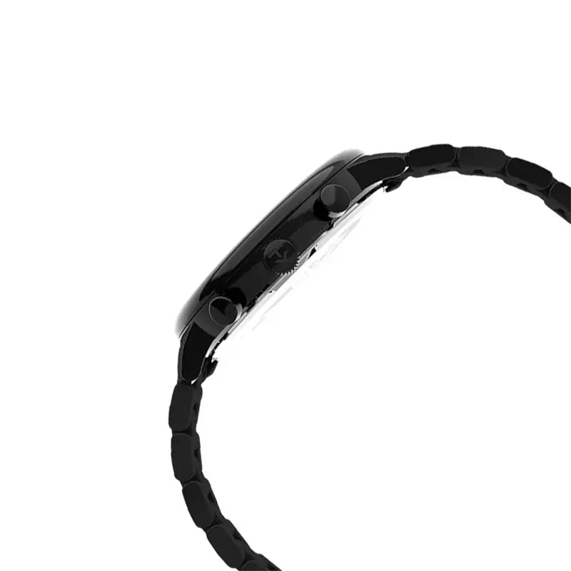 Jam Tangan Pria Timex Trend TW2Y29000 Chronograph Black Dial Black Stainless Steel Strap