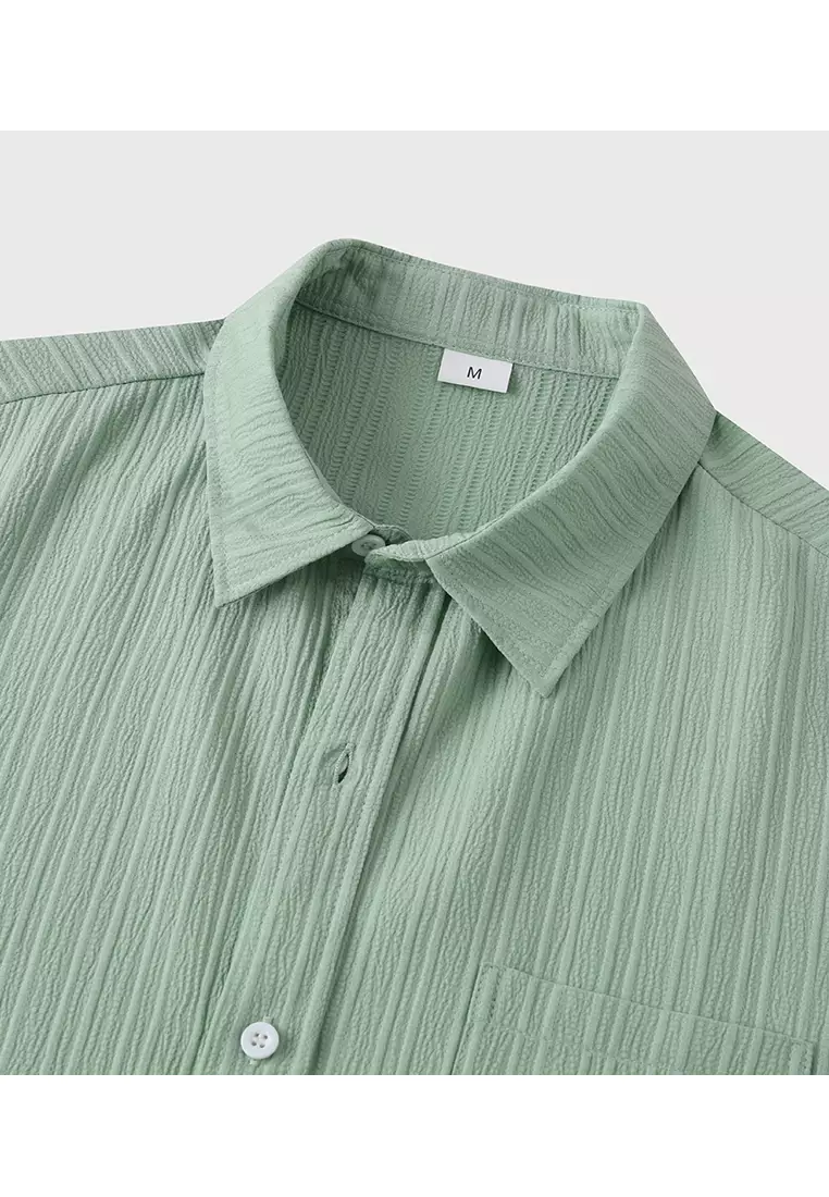 Turn-down Collar Striped Shirt YL-A90