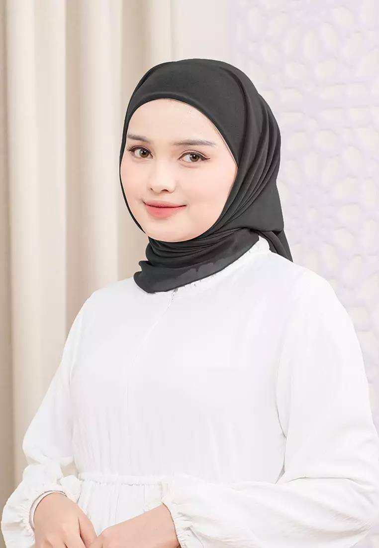 HIJAB INSTAN ALINE - BLACK